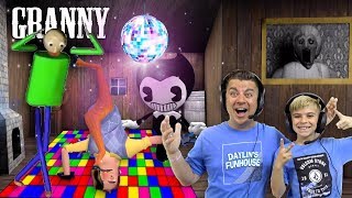 PARTY AT GRANNYS HOUSE Outwitt 17 Gameplay With Bendy and Baldi [upl. by Maryly846]