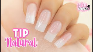 UÑAS ACRILICAS para PRINCIPIANTES  TIP NATURAL [upl. by Neirda]