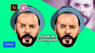 Illustrator  CLASE MAGISTRAL DE ILUSTRACIÓN 1  ILLUSTRATION MASTER CLASS 1 [upl. by Mattson]