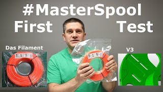 MasterSpool V3 Das Filament  First tests [upl. by Aurita]