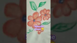 Crayon art crayonart flowers art shorts [upl. by Sanger]