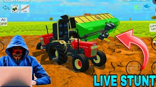 🔴Live Swaraj 855 Se Bhyankar Stunt On Road😍\\Swaraj855 Is KingIndian Vehicles Simulator3D [upl. by Lyrad]