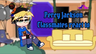 Percy Jackson Classmates react to 🇺🇸 TEASER [upl. by Lonee]