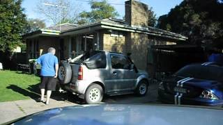 Jimny Fastback remove and replace roof [upl. by Tades572]