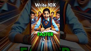 5 Tricks Write 10X Faster in Class 😎 Handwriting Tricks studytips studymotivation [upl. by Ahsienot]