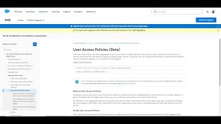 How to Configure Salesforce User Access Policies [upl. by Codd]