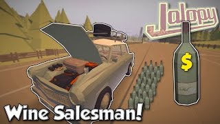 Unethical Wine Salesman  Jalopy Ep 7  Lets play Jalopy Making Money Gameplay [upl. by Bohman]