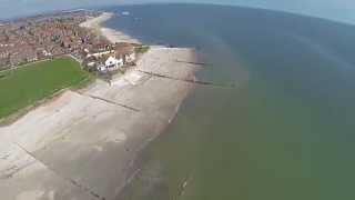 Selsey Beach amp across to a Shoal Island [upl. by Aurthur301]