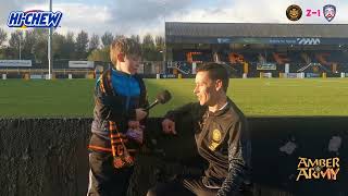 HICHEW MAN OF THE MATCH Interview  Paul Heatley vs Coleraine FC 121024 [upl. by Elletnohs]