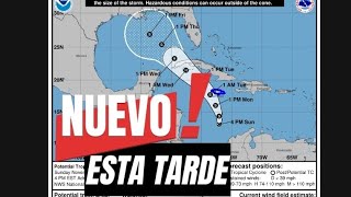 Ya tenemos al Potencial Ciclón Tropical 18 en el Mar Caribe podría llegar a Cuba como huracán [upl. by Durante]