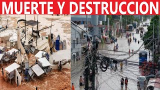 TORMENTA HISTÓRICA DEJA DAÑOS Y PERSONAS SIN VIDA [upl. by Yerffe]