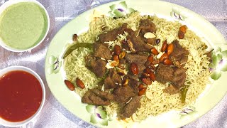 Arabian Beef Mandi recipe  Easy and Simple recipe by  Batools kitchen [upl. by Peednus]