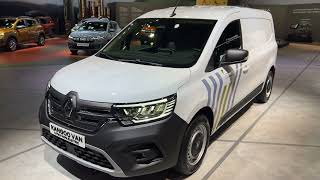 2023 Renault Kangoo Van ETech Electric Interior and Extereior Brussels Motor Show 2023 [upl. by Pippo37]