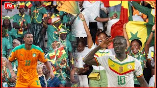 🔴En Direct Match Sénégal vs Cote D’ivoire Temps forts des Sénégalais Ambiance Place de la nation [upl. by Dorie]