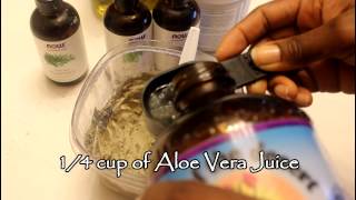 How to make Bentonite Clay Hair Mask [upl. by Eugeniusz]