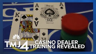 Behind the scenes of casino dealer training [upl. by Niroht814]