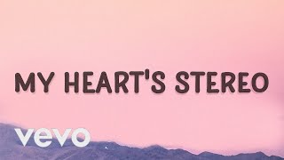 1 HOUR 🕐  Gym Class Heroes  My heart stereo Stereo Hearts Lyrics ft Adam Levine [upl. by Severson564]