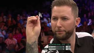 Michael Smith vs Danny Noppert 2023 Masters quarter final [upl. by Aneetak28]