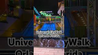 Universal CityWalk Orlando Florida Fountain themeparkmaddy universalstudios universalorlando [upl. by Aikimat]