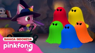 Pelajari Warna tentang Halloween  Kumpulan Lagu Anak  Pinkfong Indonesia [upl. by Farley]