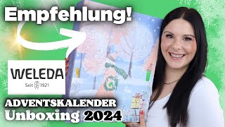 Empfehlung 💚 WELEDA Adventskalender 2024 Inhalt [upl. by Nicholson]