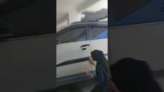 Wax  polish to remove minor scrash shortvideo polishcar freetime [upl. by Olive133]