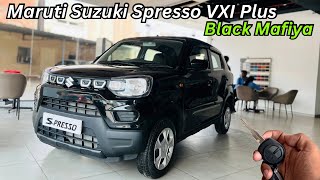 2024 Maruti Suzuki S Presso VXI Plus Full Detailed Review🔥Price amp Features😍Spresso Black Colour [upl. by Magnus671]