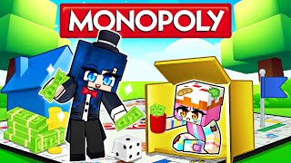 Im the RICHEST in Minecraft Monopoly [upl. by Arrec429]