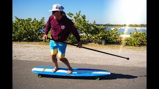 Hamboards Giant Longboard SUP [upl. by Tessi]