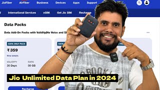 JioFi Best New Updated Unlimited Data Plan of 2024 without Daily Limit  amtvpro jio [upl. by Finny28]