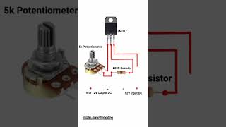 LM317 Voltage regulator circuit diagram explore electronicscircuit electronic [upl. by Pyne]