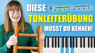 Tonleitern üben am Klavier  So macht es endlich Spaß [upl. by Nnylorac537]