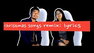 Christmas songs remixkonyak lyrics [upl. by Analed]