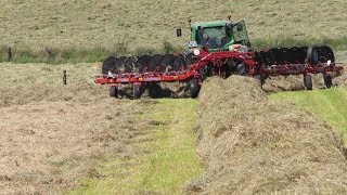 Essai de cinq andaineurs pour le foin [upl. by Nauqyaj49]