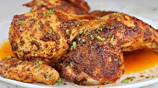 Super Easy amp Juicy Baked OVEN Baked Chicken Recipe [upl. by Crompton]