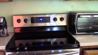 SAMSUNG FER300 ELECTRIC RANGE CONVECTION OVEN [upl. by Teresina]