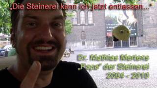 Mathias Mertens Gründer der Steinerei hört auf [upl. by Udale]