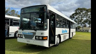 LOUD ZF Preserved ex Interline Bus 87 Volvo B10M  Volgren CR221 [upl. by Nairadal983]