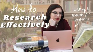 How to Research Any Topic  Essay amp Writing Advice [upl. by Akeimahs831]