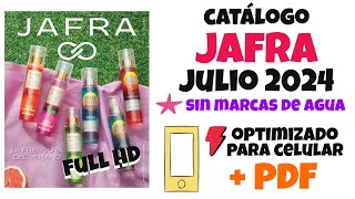 CATÁLOGO JAFRA JULIO 2024 PDF [upl. by Sibbie902]