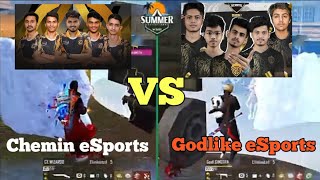 1 vs 4 op clutch and booyah godl ginotra  godlike eSports vs chemin eSports [upl. by Aihcila]