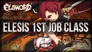 Elsword Official  Elesis First Job Class Trailer [upl. by Ahsikram569]