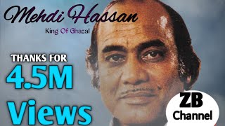 Roz kehta hoon bhool jaon Mehdi Hassan  By Zahir Sabri [upl. by Renrag536]