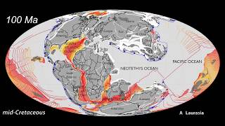 Ancient Oceans amp Continents Plate Tectonics 15 by  Today by CR Scotese [upl. by Fiden566]