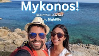 Mykonos Vibes Beautiful Beaches Epic Nightlife amp Amazing Sights [upl. by Ocko]