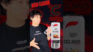 celsius NEW FLAVOR cherrycola energydrink [upl. by Elam889]