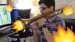 Mask Off Challenge on Trombone [upl. by Addiego]