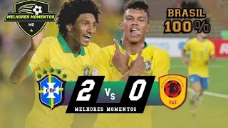 TALLES MAGNO vs Angola  Brasil 2 x 0 Angola  Melhores Momentos  Mundial Sub17 [upl. by Ailedroc]