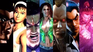 TEKKEN  All Opening Cinematics TEKKEN 1 to TEKKEN 7  1080p HD ✔ [upl. by Huan]