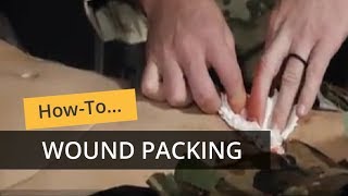 Hemostatic Gauze  Wound Packing [upl. by Geanine]